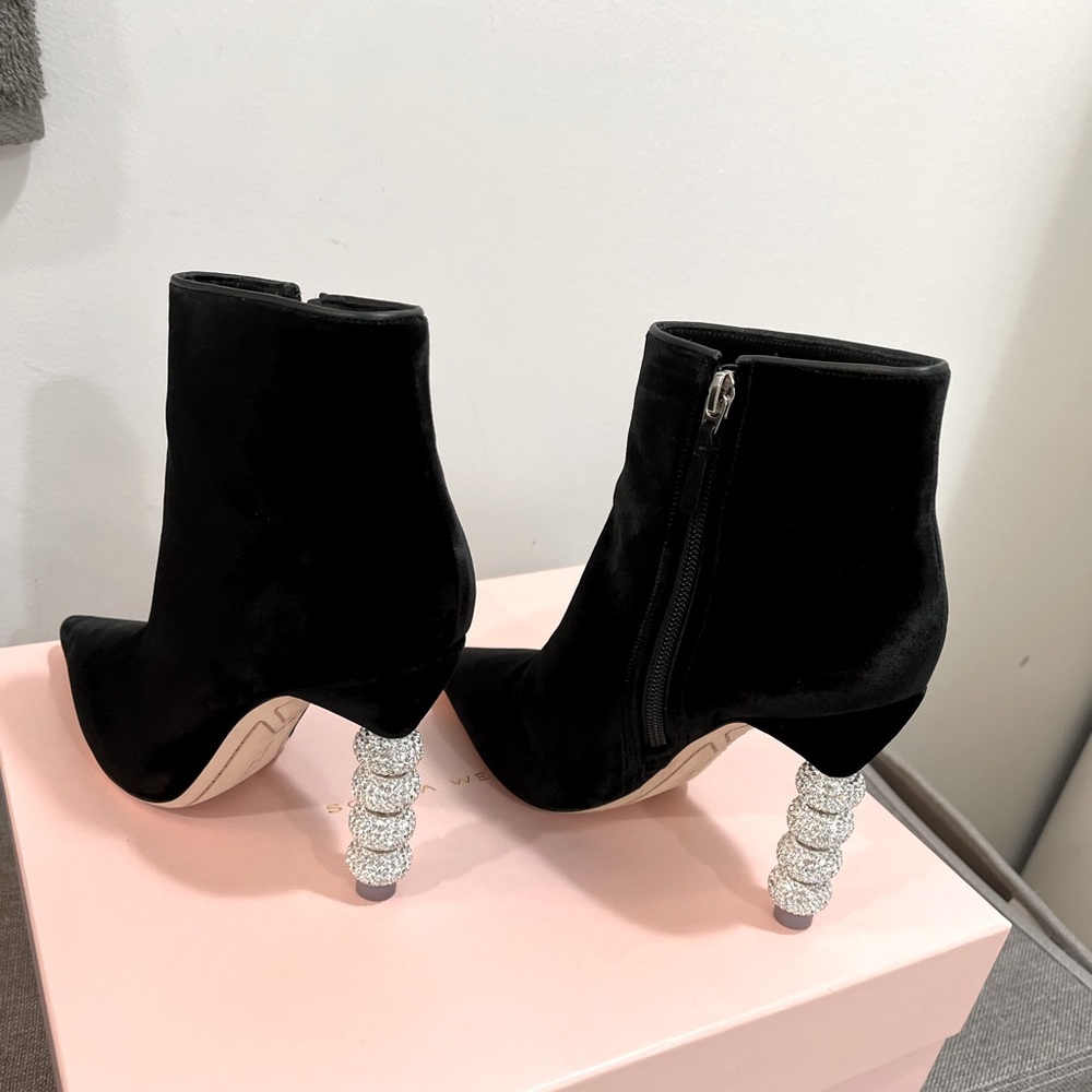 Like new Sophia Webster diamond heel boots